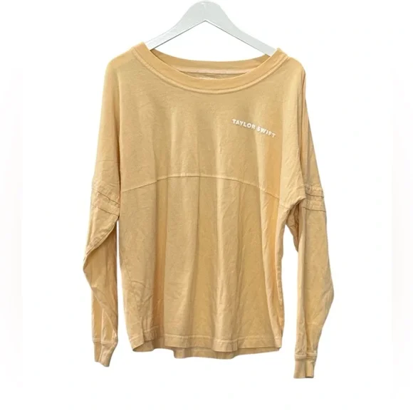 Taylor Swift Golden Like Daylight Yellow Spirit Jersey Sz M T-Shirt Rare - Picture 2 of 3